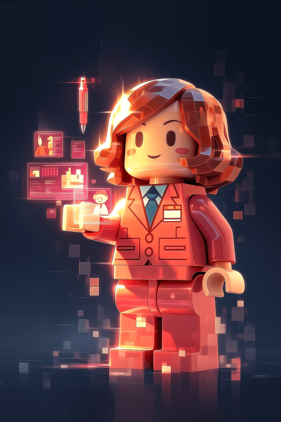 Content-Agent — KI-Agent als 3D-Figur